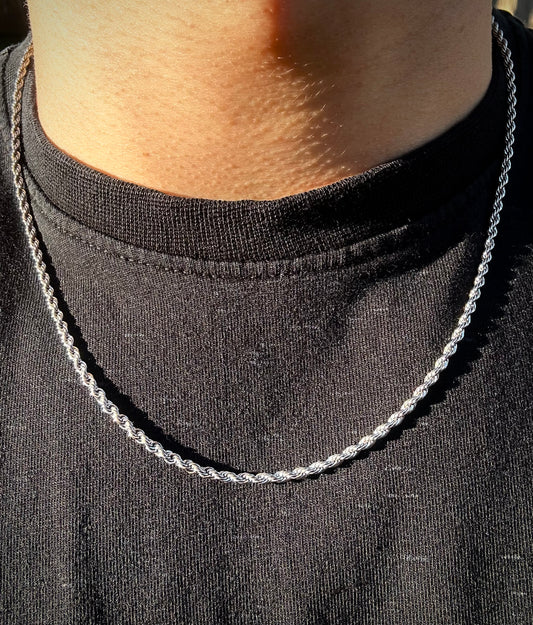 ROPE CHAIN (SILVER) 2MM