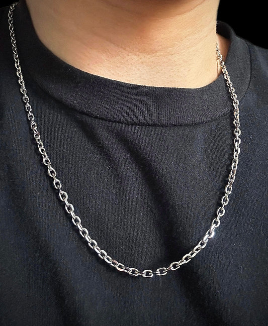 ROLO CHAIN (SILVER) 3MM